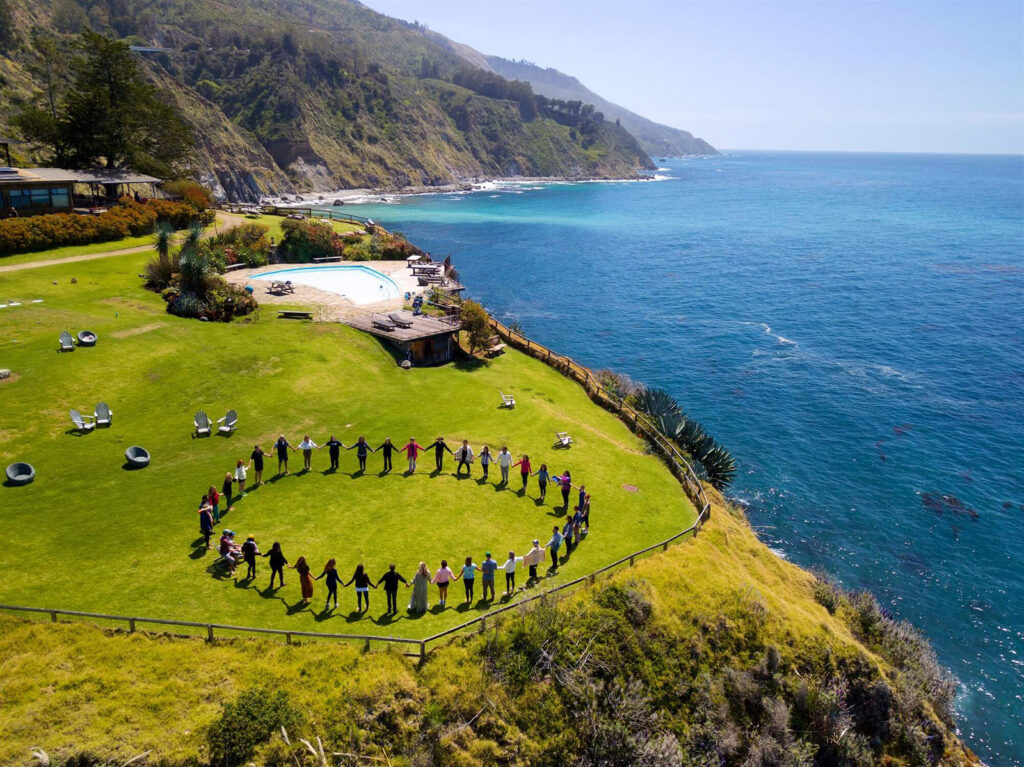 Landslides, fires, El Niño: Big Sur’s spiritual centers ‘living with precariousness’